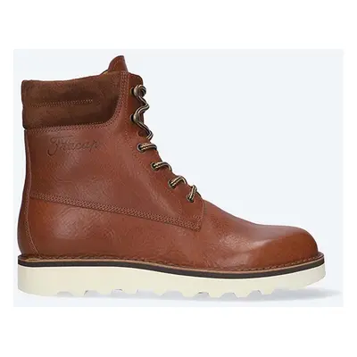 Kožené boty Fracap EXPLORER Z519 BROWN pánské, hnědá barva