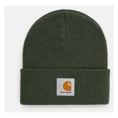 Čepice Carhartt WIP Short Watch Hat zelená barva, I017326.29UXX