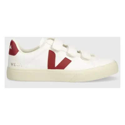 Kožené sneakers boty Veja Recife Logo bílá barva, RC0502637