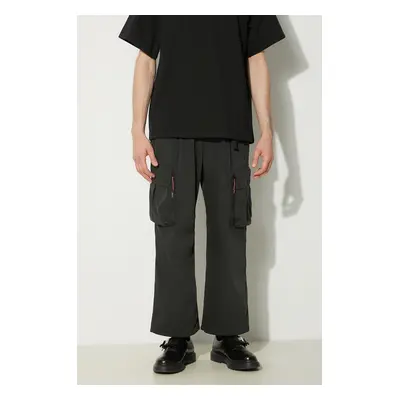 Kalhoty Nanga Hinoc Ripstop Field Cargo Pants pánské, černá barva, ve střihu cargo, NW2411.1I700