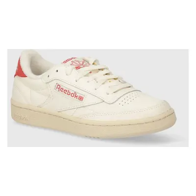 Sneakers boty Reebok Classic Club C 85 Vintage béžová barva, 100074233