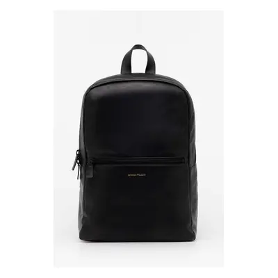 Kožený batoh Common Projects Simple Backpack černá barva, velký, hladký, 9192