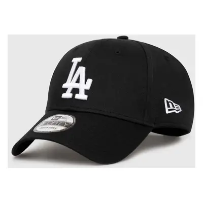 Kšiltovka New Era PATCH 940 LOS ANGELES DODGERS černá barva, s aplikací, 60422518