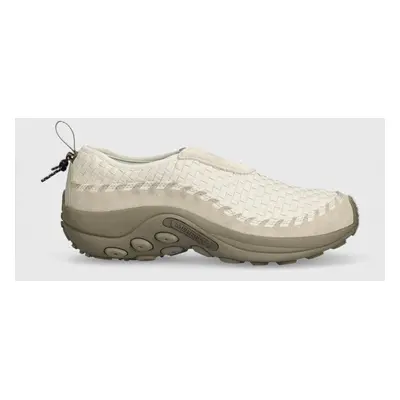 Boty Merrell 1TRL Jungle Moc Evo Woven pánské, béžová barva, J005873