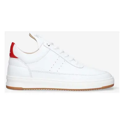 Kožené sneakers boty Filling Pieces Low Top Bianco bílá barva, 10127791929