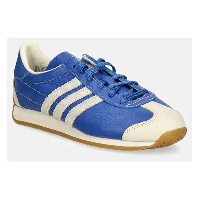 Kožené sneakers boty adidas Originals Country OG W modrá barva, JI1345