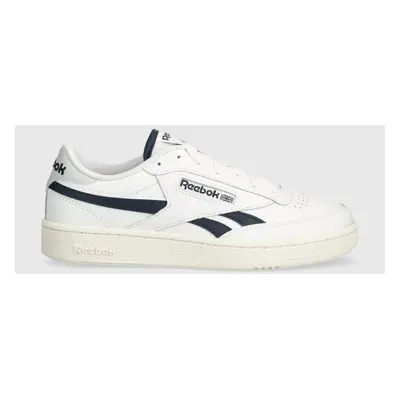 Kožené sneakers boty Reebok LTD Club C Revenge bílá barva, RMIA04WC99LEA0010100