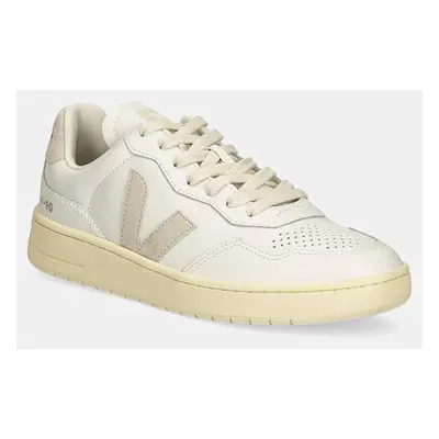 Kožené sneakers boty Veja V-90 bílá barva, VD2003655A