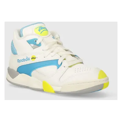 Kožené sneakers boty Reebok Classic Court Victory Pump bílá barva, 100203275