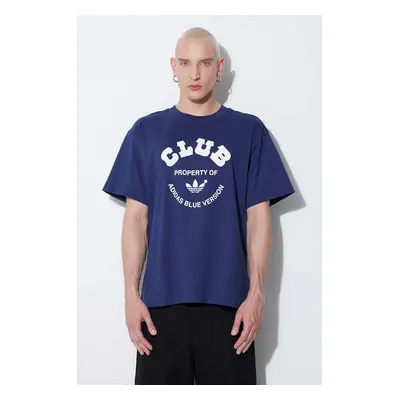 Bavlněné tričko adidas Club Tee IA2459 tmavomodrá barva, s potiskem, IA2459-navy