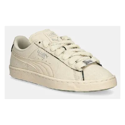 Sneakers boty Puma Suede LAAMS béžová barva, 399249