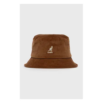 Klobouk Kangol hnědá barva, K4228HT.WD207-WD207