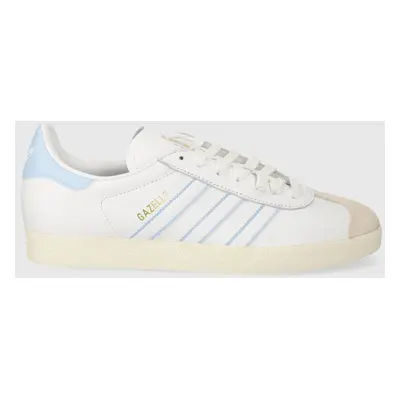 Sneakers boty adidas Originals Gazelle bílá barva, ID3718