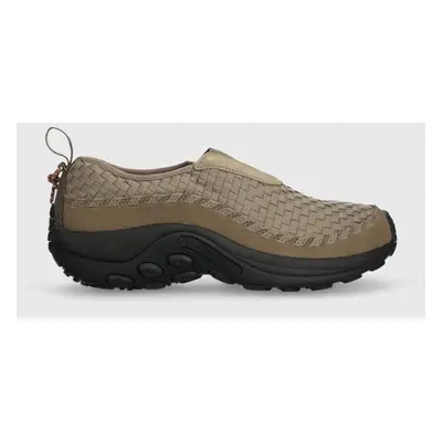 Boty Merrell 1TRL Jungle Moc Evo Woven pánské, béžová barva, J005869