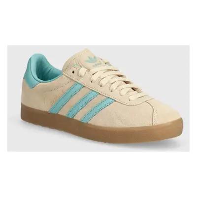 Semišové sneakers boty adidas Originals Gazelle 85 béžová barva, IE3434