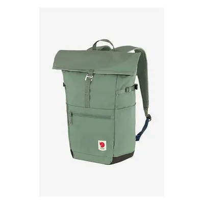 Batoh Fjallraven High Coast Foldsack 24 zelená barva, velký, hladký, F23222.614