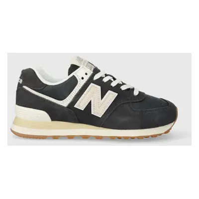 Sneakers boty New Balance 574 šedá barva, WL574QF2