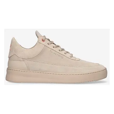 Kožené sneakers boty Filling Pieces Low Eva Suede hnědá barva, 51322791919