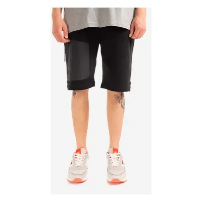 Kraťasy Maharishi Trek Sweatshorts OCS 450 8067 BLACK/BLACK pánské, černá barva