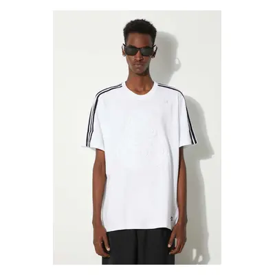 Bavlněné tričko adidas Originals Tee bílá barva, s potiskem, IV9470