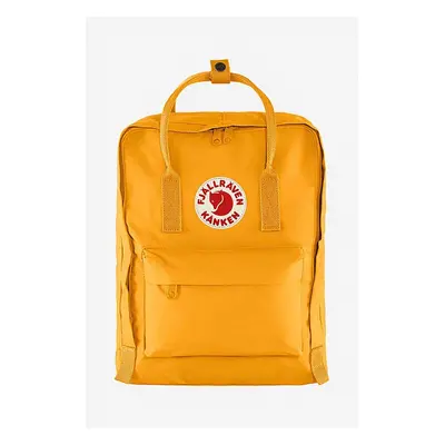 Batoh Fjallraven žlutá barva, velký, hladký