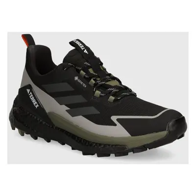 Boty adidas TERREX Free Hiker 2 Low Gore-Tex pánské, černá barva, IH3535