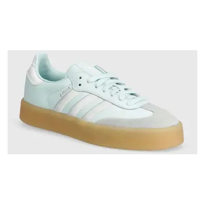 Sneakers boty adidas Originals Sambae tyrkysová barva, ID0435