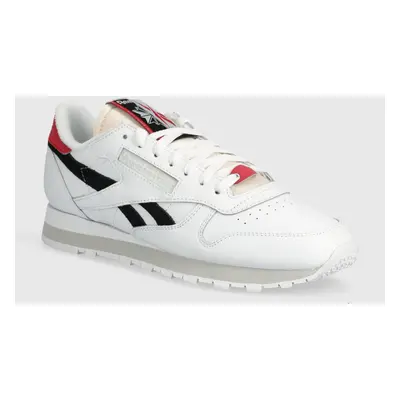 Kožené sneakers boty Reebok Classic Classic Leather bílá barva, 100202344