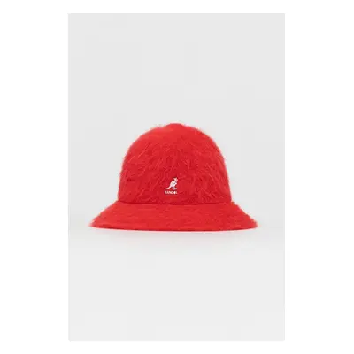 Klobouk Kangol červená barva, K3017ST.SC613-SC613