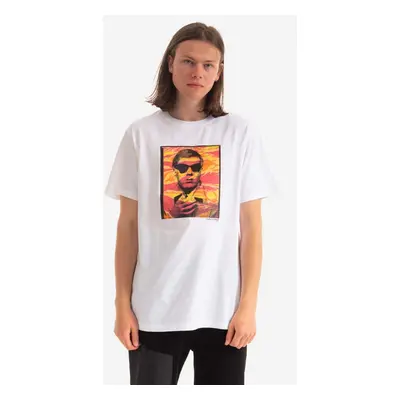 Bavlněné tričko Maharishi Warhol Polaroid Portrait T-Shirt OCJ bílá barva, s potiskem, 9711.WHIT