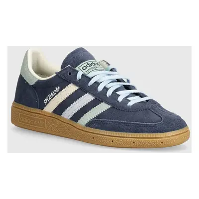 Semišové sneakers boty adidas Originals Hanball Spezial tmavomodrá barva, IG1967