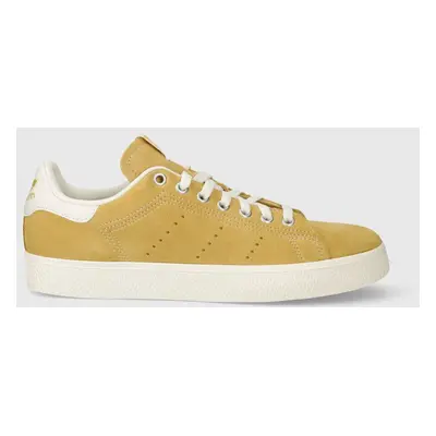 Semišové sneakers boty adidas Originals Stan Smith CS béžová barva, IF9325