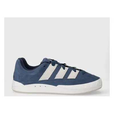 Semišové sneakers boty adidas Originals Adimatic tmavomodrá barva, IF8794