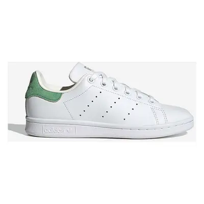 Kožené sneakers boty adidas Originals Stan Smith J bílá barva, HQ1854-white