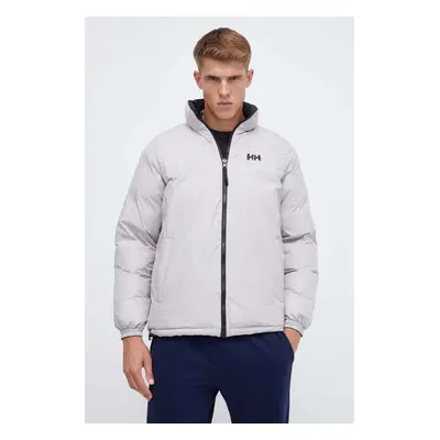 Oboustranná bunda Helly Hansen YU 23 REVERSIBLE PUFFER pánská, černá barva, zimní, 54060