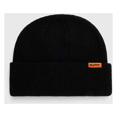 Čepice Butter Goods Tall Wharfie Beanie černá barva, BGQ423D14201