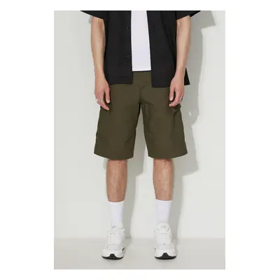 Bavlněné šortky Carhartt WIP Regular Cargo Short zelená barva, I028246-CYPRESS