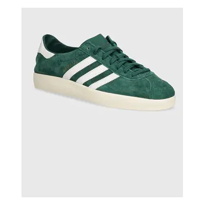 Semišové sneakers boty adidas Originals Gazelle Decon zelená barva, IE9168