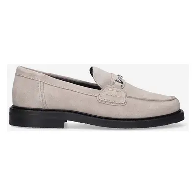 Semišové mokasíny Filling Pieces Loafer Suede šedá barva, 44222791108