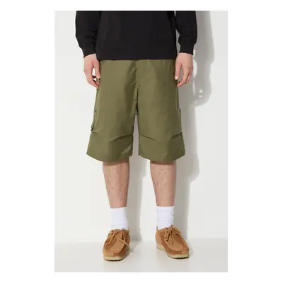 Kraťasy Maharishi Original Dragon Loose Snoshorts pánské, zelená barva, 5070.OLIVE