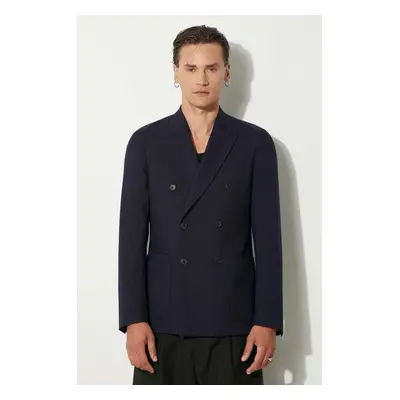 Vlněné sako Paul Smith tmavomodrá barva, M1R-2320-N01746