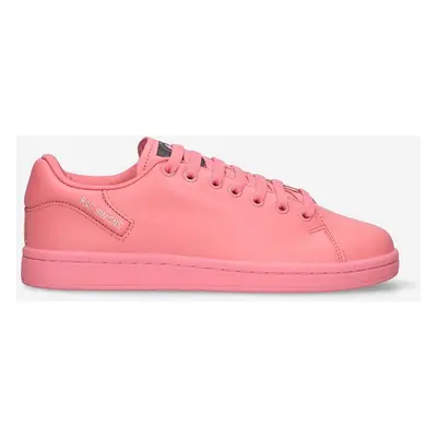 Kožené sneakers boty Raf Simons Orion růžová barva, HR760003L.3309-pink