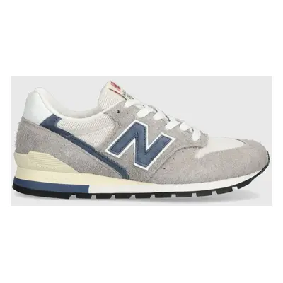 Sneakers boty New Balance U996TE Grey Day Made in USA šedá barva, U996TE-6TE