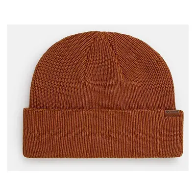 Čepice Columbia Portside Fisherman Beanie hnědá barva, 2092611