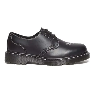 Kožené polobotky Dr. Martens 1461 Gothic Americana černá barva, DM31625001