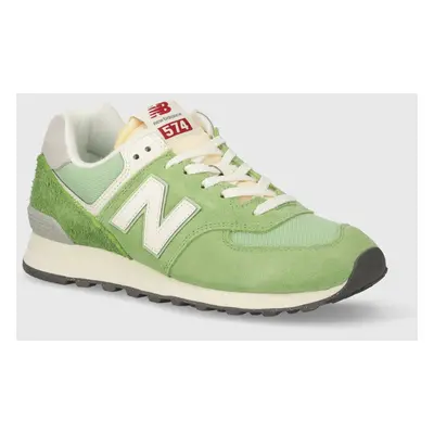 Sneakers boty New Balance 574 zelená barva, U574RCC