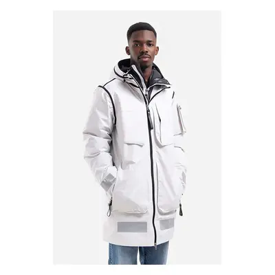 Bunda Helly Hansen Arc Survival 3 In 1 Coat 53560 823 pánská, bílá barva, zimní