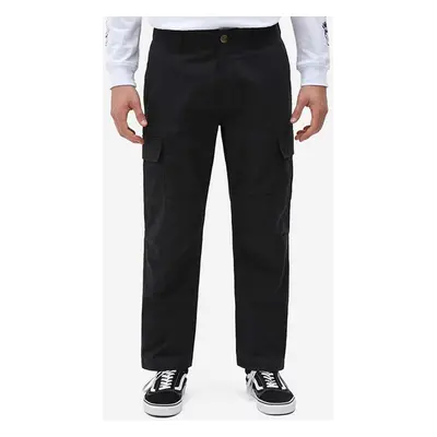 Bavlněné kalhoty Dickies černá barva, ve střihu cargo, DK0A4XDUBLK-BLACK