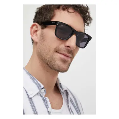 Sluneční brýle Ray-Ban WAYFARER REVERSE černá barva, 0RBR0502S