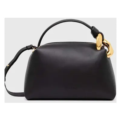 Kožená kabelka JW Anderson Corner Bag černá barva, HB0557.LA0307.999